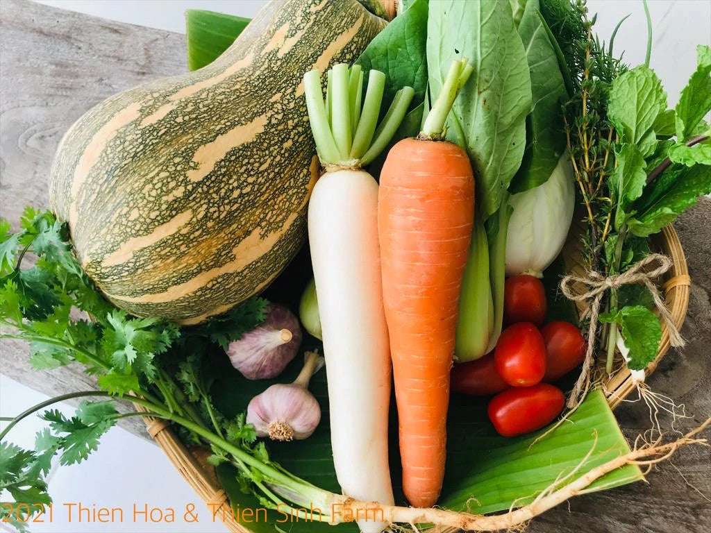 438 Mon-set Combo for a small Family/Combo cho gia đình nhỏ/野菜セット(8-9種類/2kg)2000g