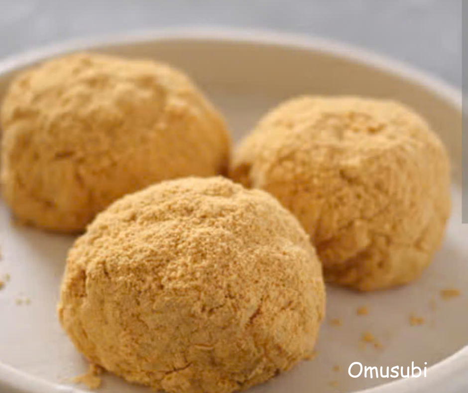 514 Mon-sgn Ohagi/Bánh Ohagi/おはぎ 3pc/ set (おむすび)