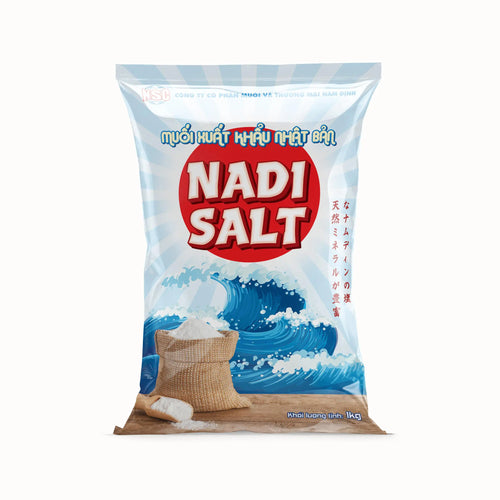 761 All-sgn Natural Sea Salt/Muối hạt sạch xuất khẩu Nadi Salt/1000g