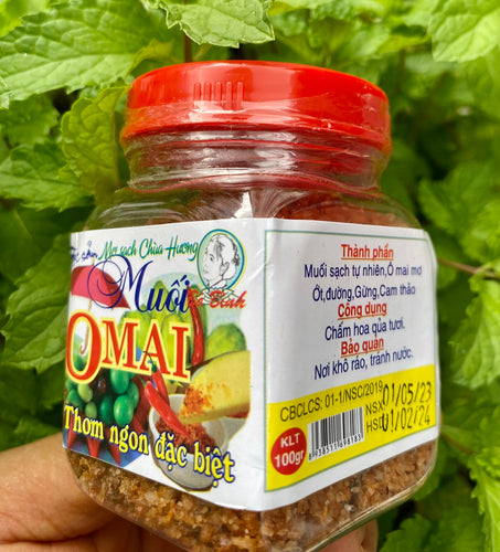 743 Tue-sgn Salt Dried apricots salt/Muối Ô mai/梅塩100g